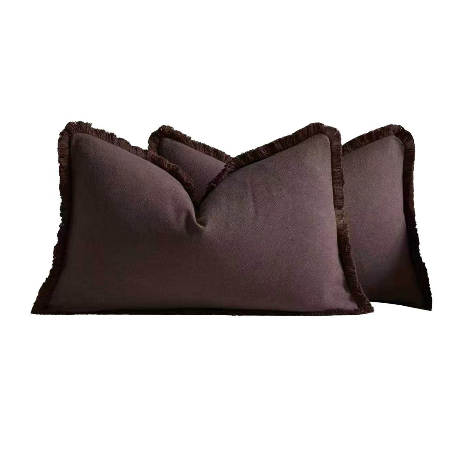 Solace Linen & Cotton Lumbar Cushion Covers