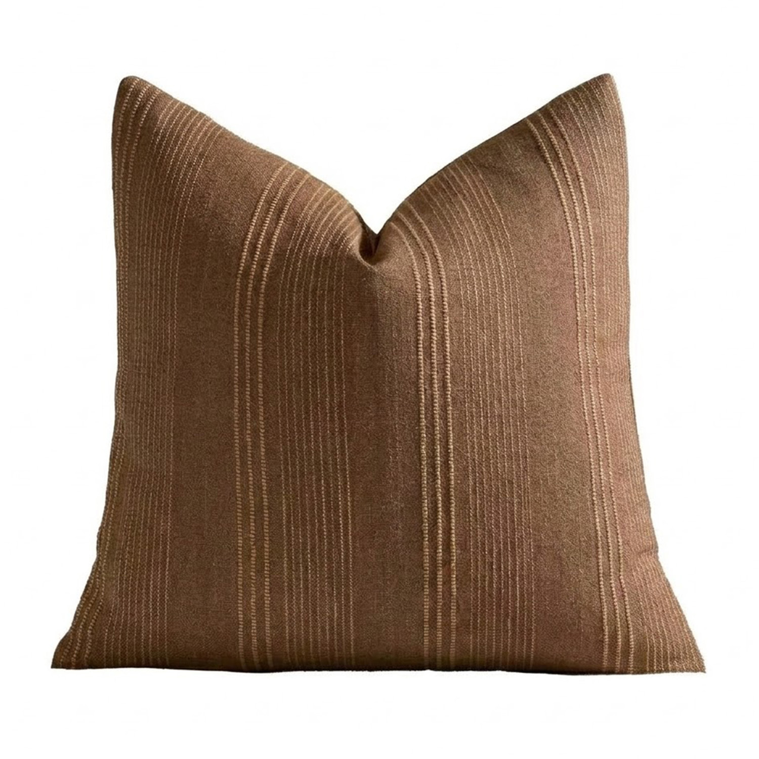 Kenna Square Linen-Blend Cushion Covers