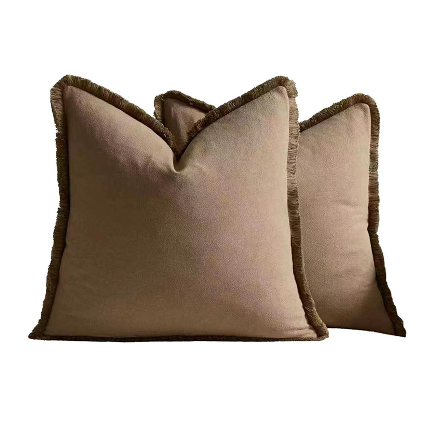 Solace Square Linen & Cotton Cushion Covers
