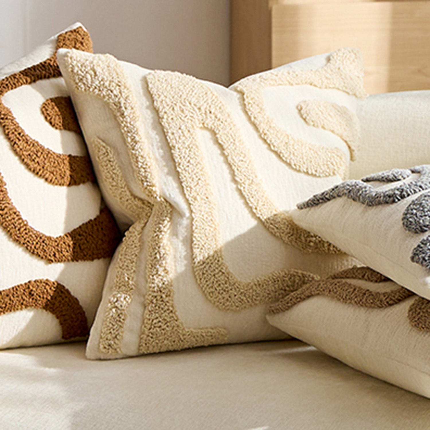 Havyn Square Chenille Cushion Covers