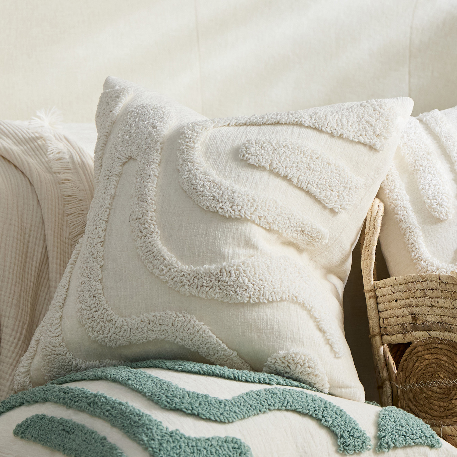 Havyn Square Chenille Cushion Covers