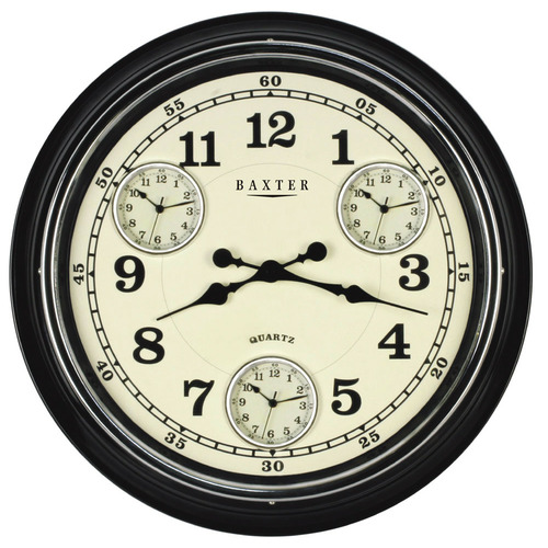 Multi Time Zone Wall Clock Wall Design Ideas