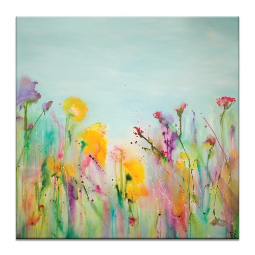 Musical Garden Abstract Wall Art