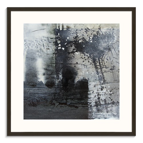 Snow Storm Abstract Wall Art