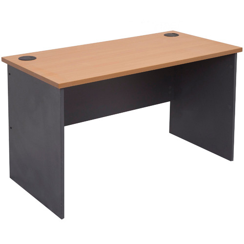 Rein Office Gordana Open Slab End Workstation | Temple & Webster