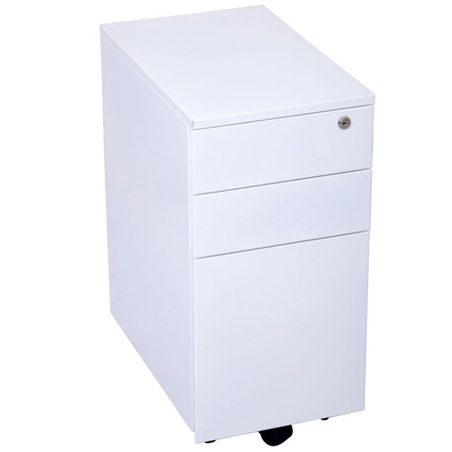 Slimline Steel Mobile Office Pedestal
