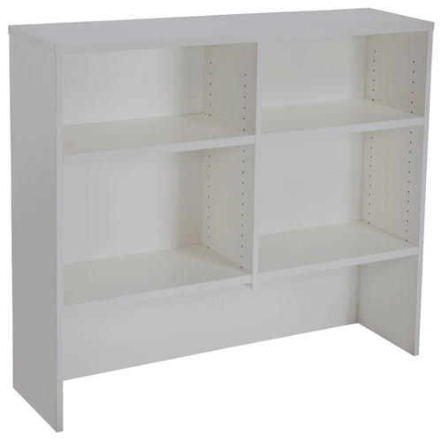 Light Grey Lawson Vibe 4 Shelf Desk Hutch | Temple & Webster