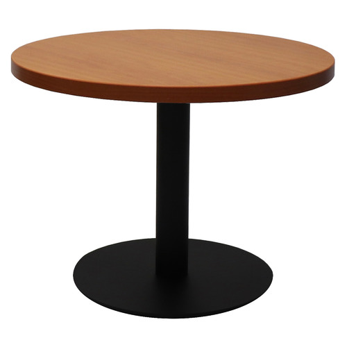 Black Base Lawson Round Coffee Table | Temple & Webster