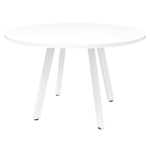 Eternity White Round Office Table Temple & ster