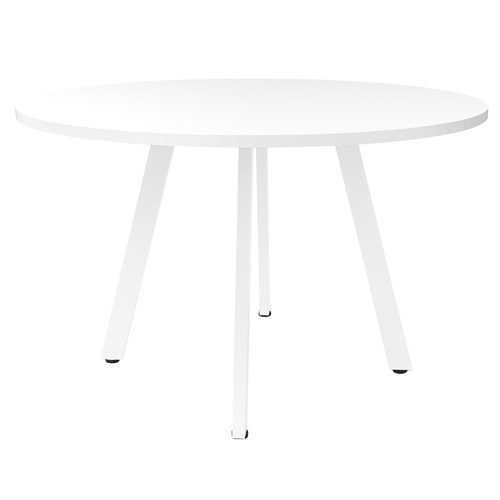 Eternity White Round Office Table Temple & ster