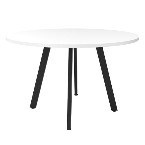 Eternity White Round Office Table Temple & ster