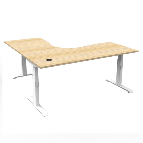 Evans Electric Sit & Stand Corner Desk
