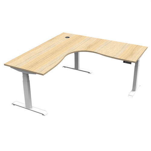 Evans Electric Sit & Stand Corner Desk