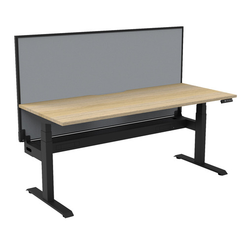 Dassault II Electric Sit & Stand Desk with Screen & Cable Tray