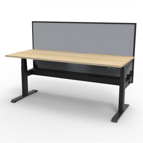 Dassault II Electric Sit & Stand Desk with Screen & Cable Tray