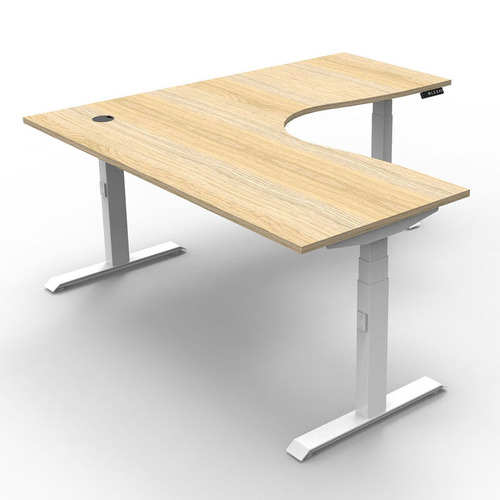 Evans Electric Sit & Stand Corner Desk