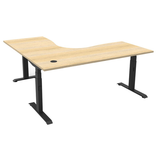 Evans II Electric Sit & Stand Corner Desk