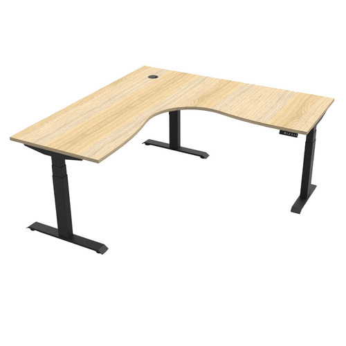 Evans II Electric Sit & Stand Corner Desk