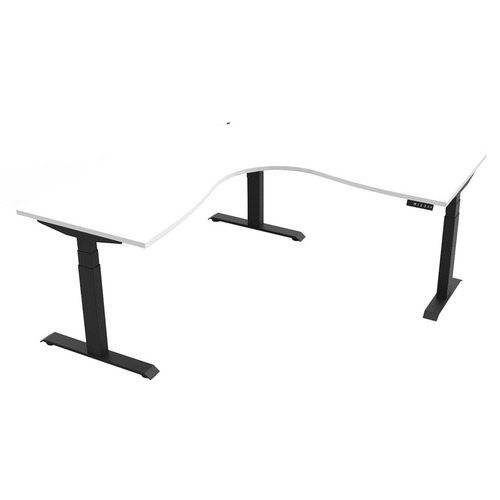 Evans II Electric Sit & Stand Corner Desk
