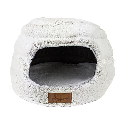 Grey Travis Cat Bed