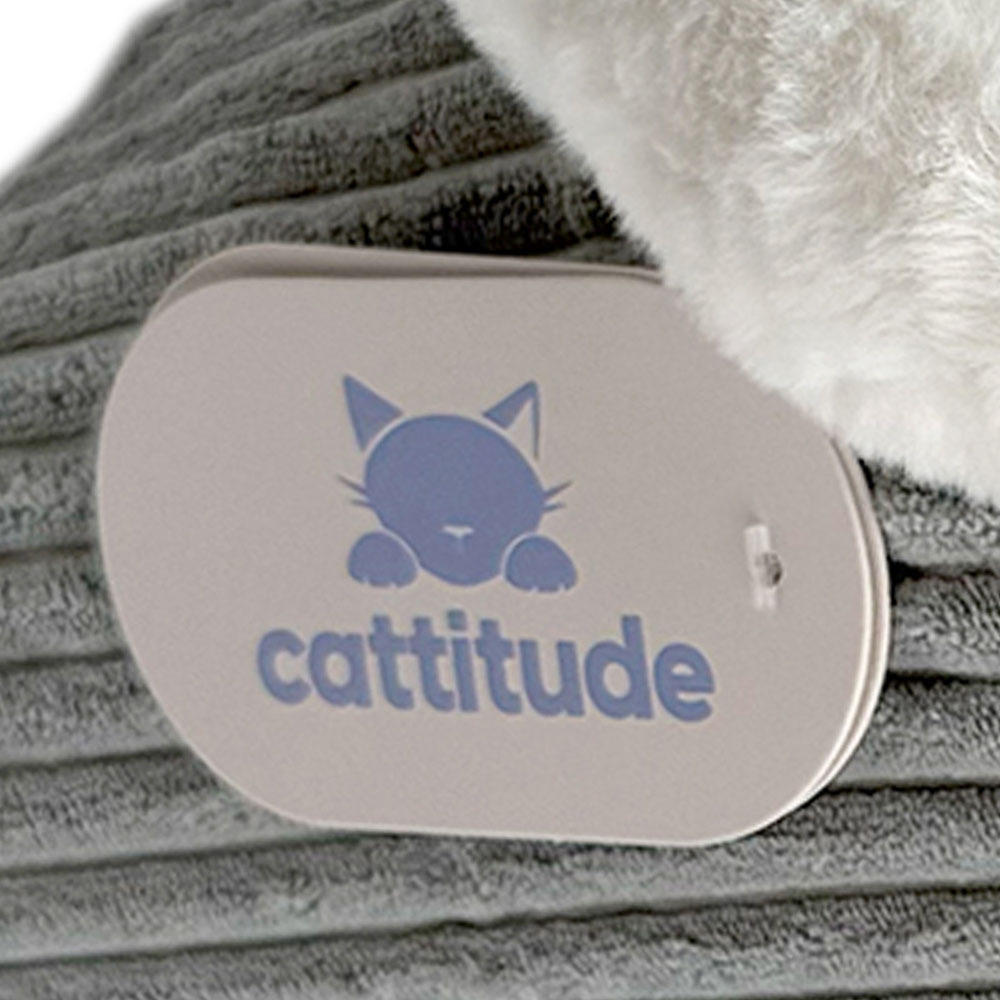 Grey Cat Igloo Bed