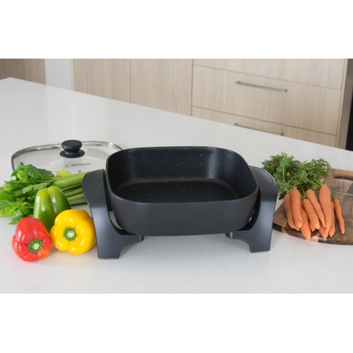 Westinghouse Square Electric Aluminium Fry Pan & Reviews Temple & ster
