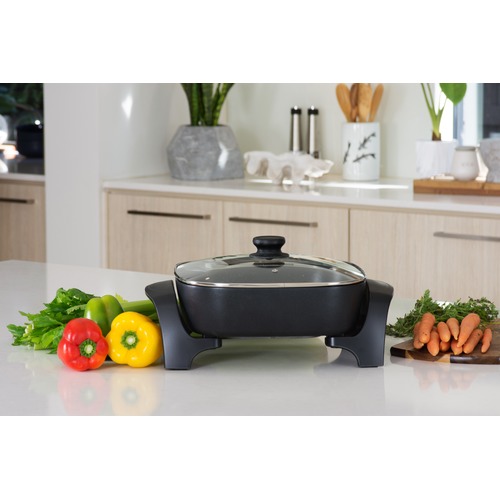 Westinghouse Square Electric Aluminium Fry Pan & Reviews Temple & ster