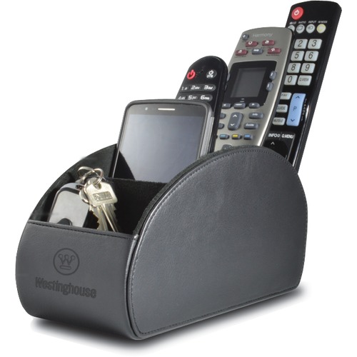 Westinghouse Faux Leather Remote Control Holder Temple & ster