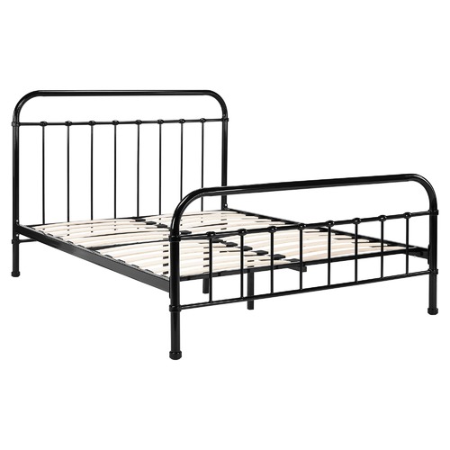 Temple & ster Black Bailey Metal Bed Frame & Reviews