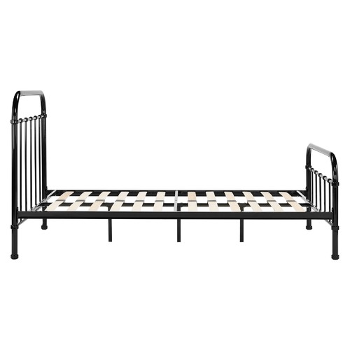Temple & Webster Black Bailey Metal Bed Frame