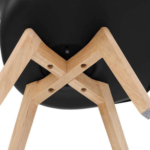 Temple & Webster Natural Oak Nova Dining Chairs
