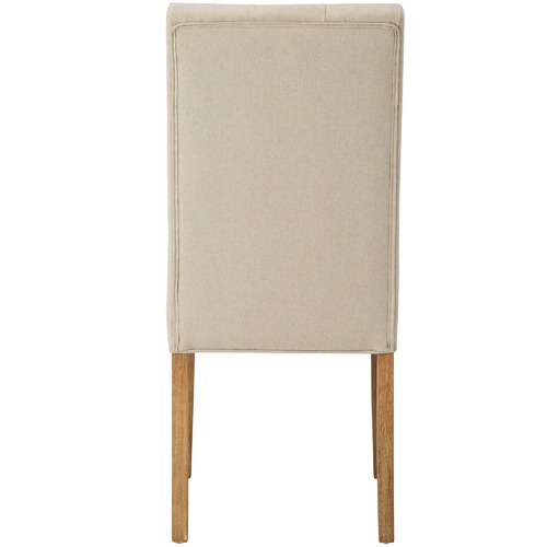 Windsor Linen Dining Chairs (Set of 2) - Elegant & Classic