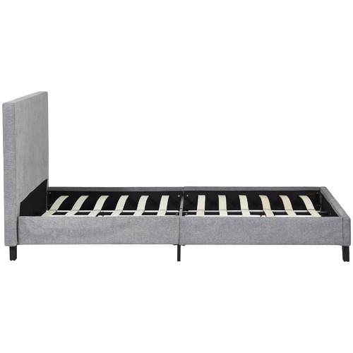 Temple & ster Grey Jonty Upholstered Bed Frame & Reviews