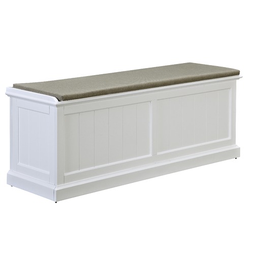 Temple Webster Hamptons Cushioned Storage Bench Reviews