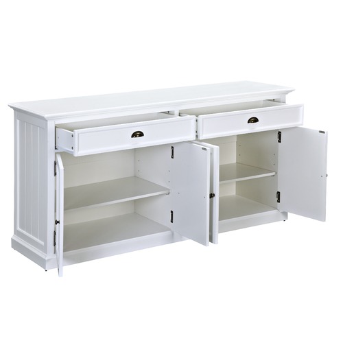 Temple & ster Large White Hamptons Sideboard Buffet & Reviews