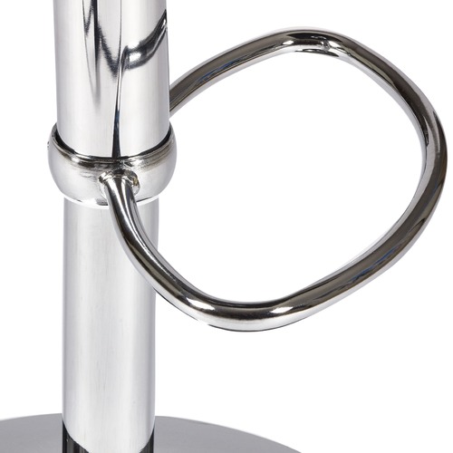 Temple & Webster Adjustable Martini High Back Swivel Barstools