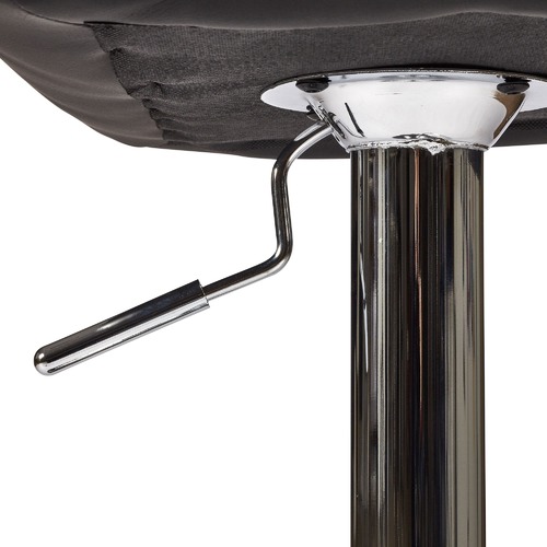 Temple & Webster Adjustable Martini High Back Swivel Barstools