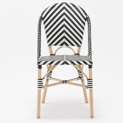 Paris PE Rattan Cafe Dining Chairs Temple & ster