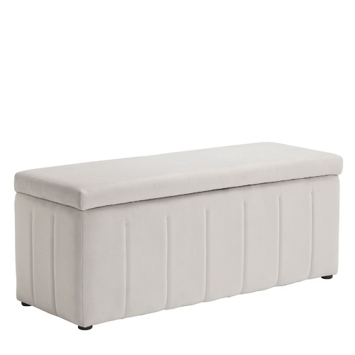 Temple & Webster Grace Storage Ottoman