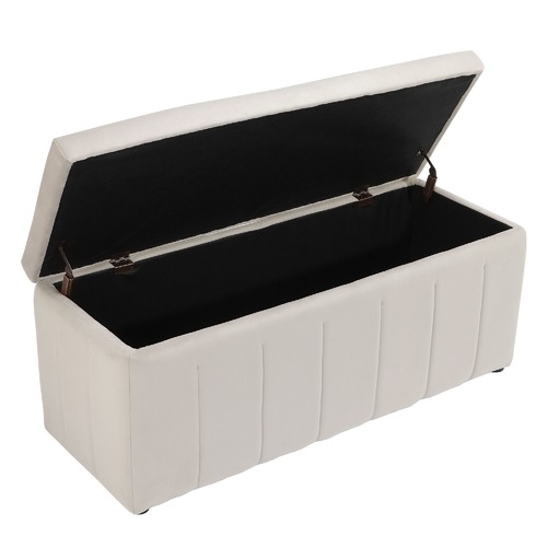 Temple & Webster Grace Storage Ottoman