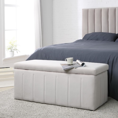 Temple & Webster Grace Storage Ottoman