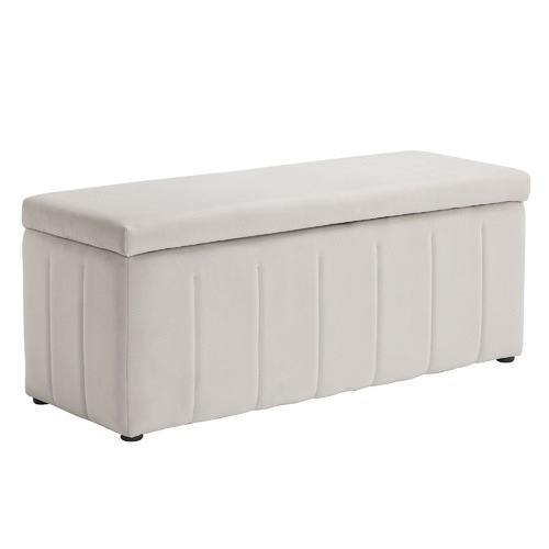 Temple & Webster Grace Storage Ottoman