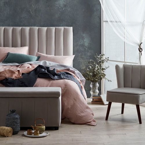 Temple & Webster Grace Storage Ottoman