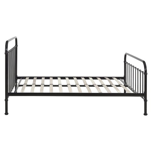 Temple & ster Black Bailey Metal Bed Frame