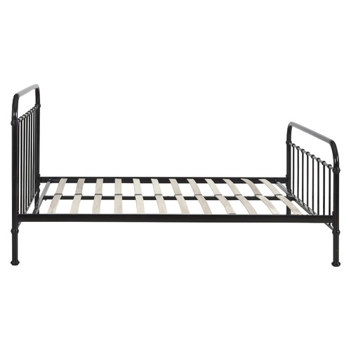 Temple & ster Black Bailey Metal Bed Frame