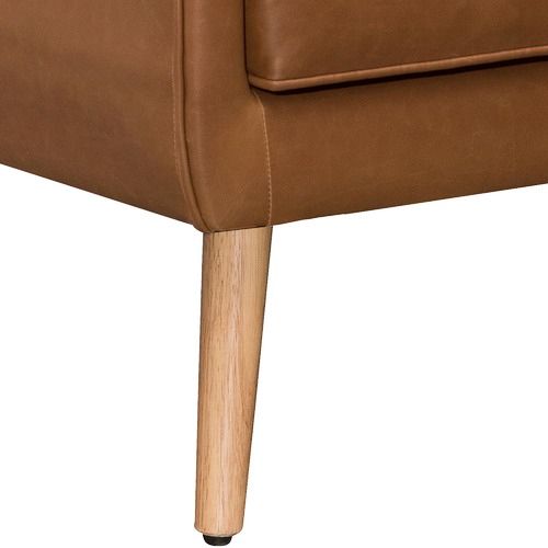 Temple & ster Jacob Faux Leather Wingback Armchair