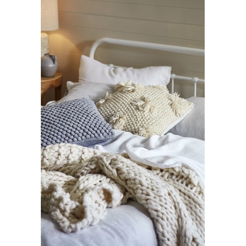 Temple & Webster White Bailey Metal Bed Frame