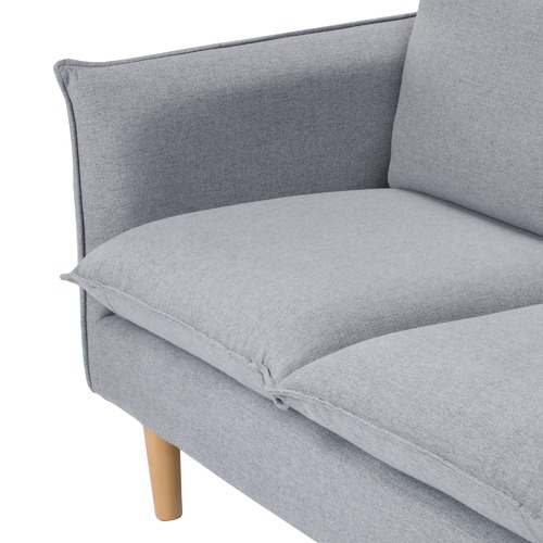 Temple & Webster Moonlight Grey Hampstead 3 Seater Sofa