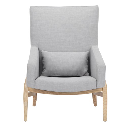 Temple & ster Light Grey Ronoldo Hamptons Armchair & Reviews