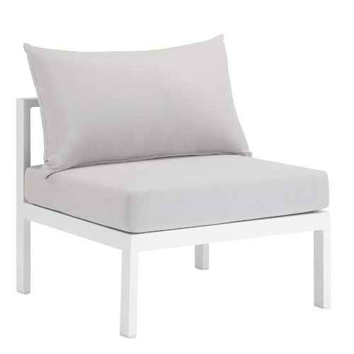 Temple & Webster Felix 4 Seater Aluminium Outdoor Sofa Set